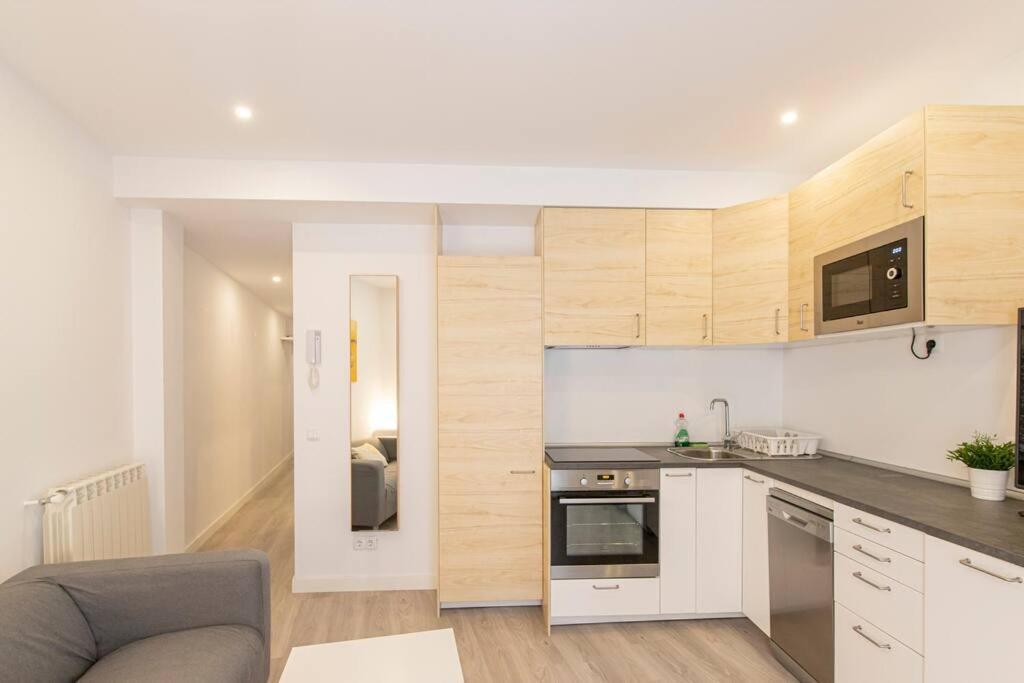 Apartamento 3 Habitaciones En El Barrio Justicia Madrid Bagian luar foto